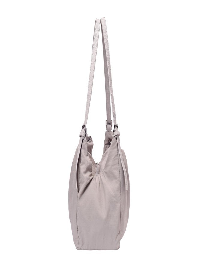 Lino Perros Womens Grey Hobo Bag - Image 3